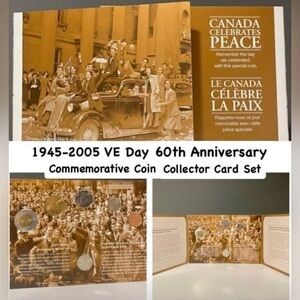 VE Day 60th Anniversary Commemorative Coin Set
